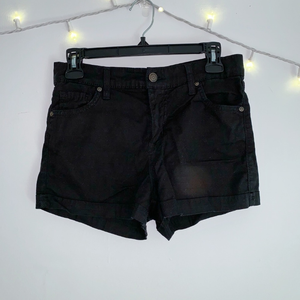 Black shorts